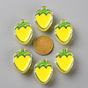 Transparent Enamel Acrylic Beads TACR-S155-003H-3