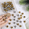 SOFPLATE 80Pcs 2 Colors Tibetan Style Alloy European Beads MPDL-SP0001-03-3