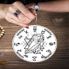 CREATCABIN Pendulum Board Dowsing Necklace Divination DIY Making Kit DIY-CN0001-78-7