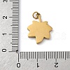 316 Stainless Steel Rhinestone Pendants STAS-K258-39C-G-3
