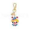 April Fools' Day Glass Seed Beads Pendant Decorations HJEW-MZ00194-2