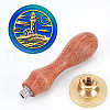 Wax Seal Stamp Set AJEW-WH0208-1214-3