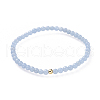 Natural Ang Stretch Bracelets BJEW-JB04556-06-1