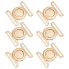 BENECREAT 6Sets Zinc Alloy Side Release Buckles FIND-BC0013-98A-1