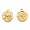 Ion Plating(IP) 201 Stainless Steel Pendants STAS-N098-223LG-3