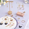 DIY Butterfly Earring Making Kit DIY-SZ0009-54-5