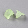 Frosted Acrylic Bead Caps MACR-S371-10A-728-3