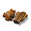 Natural Tiger Eye Pendants G-M417-08E-2