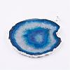 Natural Agate Big Pendants G-P305-E05-S-2