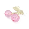 Alloy & Acrylic Pendants PALLOY-S053-01LG-C-2