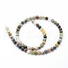 Natural Ocean Jasper Beads Strands G-P326-06-6mm-2