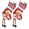 Christmas Theme Non-woven Fabrics Bags ABAG-TAC0001-16B-3
