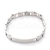 201 Stainless Steel Watch Band Chain Bracelets BJEW-B078-175P-2