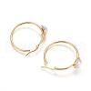 304 Stainless Steel Hoop Earrings STAS-D171-13G-3