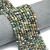 Natural Indian Agate Beads Strands G-P575-A08-4x2mm-1