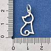 925 Sterling Silver Pendants STER-F059-05S-3