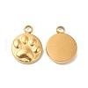 Ion Plating(IP) 304 Stainless Steel Charms STAS-Q215-10G-1