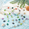  108Pcs 9 Colors Synthetic Turquoise Dyed Beads G-NB0005-43-5