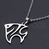 201 Stainless Steel Pendants Necklaces NJEW-S105-JN669-45-1-1