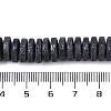 Frosted Natural Lava Rock Beads Strands G-E618-07-4