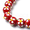 Handmade Lampwork Beads Strands LAMP-A154-05D-3