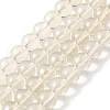Transparent Electroplate Glass Beads Strands GLAA-T032-T6mm-C15-1