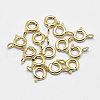 925 Sterling Silver Spring Ring Clasps STER-K167-076B-G-1
