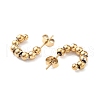 3 Pairs 3 Style Crystal Rhinestone Diamond Stud Earrings EJEW-B020-25G-3