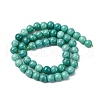 Opaque Glass Beads Strands GLAA-T031-01O-09-3