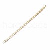 Cubic Zirconia Classic Tennis Bracelet X-ZIRC-S067-073G-NF-4