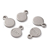 Non-Tarnish 201 Stainless Steel Charms STAS-K259-11P-3