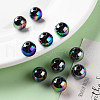 Opaque Acrylic Beads X-MACR-S370-D12mm-S002-6