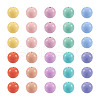 100Pcs 10 Colors Food Grade Eco-Friendly Silicone Focal Beads SIL-TA0001-28-11
