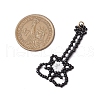 Seed Beads Beaded Charms PALLOY-MZ00353-2