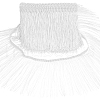 10 Yards Polyester Fringe Lace Trims OCOR-WH0080-97A-1