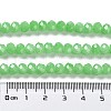 Baking Painted Imitation Jade Glass Bead Strands DGLA-A034-J8MM-A9-5