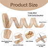 10M Braided Burlap Ribbon OCOR-TAC0015-13C-4