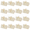 DICOSMETIC 30 Sets 2 Styles Gold Stamping Heart Cardboard Candy Box CON-DC0001-03-1