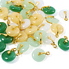  36Pcs 4 Colors Glass Pendants GLAA-TA0002-45-3