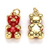Real 18K Gold Plated Brass Pendants KK-L206-001I-G-2