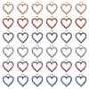 SUPERFINDINGS 60Pcs 6 Colors Alloy Charms FIND-FH0008-97-1