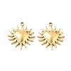 304 Stainless Steel Pendants STAS-I334-01G-02-1