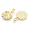 Brass Pendants KK-T070-01G-02-1