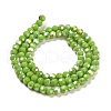 Opaque Glass Beads Stands EGLA-A035-P4mm-B15-2