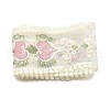Polyester Flower Embroidery Lace Ribbon OCOR-XCP0002-68-2