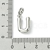 Rack Plating Brass with ABS Plastic Pearl European Dangle Charms KK-G501-02U-P-3