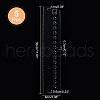 Acrylic Thread Winding Boards FIND-WH0191-16A-03-2