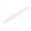Handmade Opaque Acrylic Curb Chains AJEW-JB00925-05-1