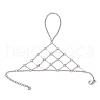 Brass Cable Chains Ring Bracelets for Women BJEW-JB11581-02-2
