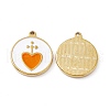 PVD Vacuum Plating 201 Stainless Steel Pendants STAS-J401-VC1030-1